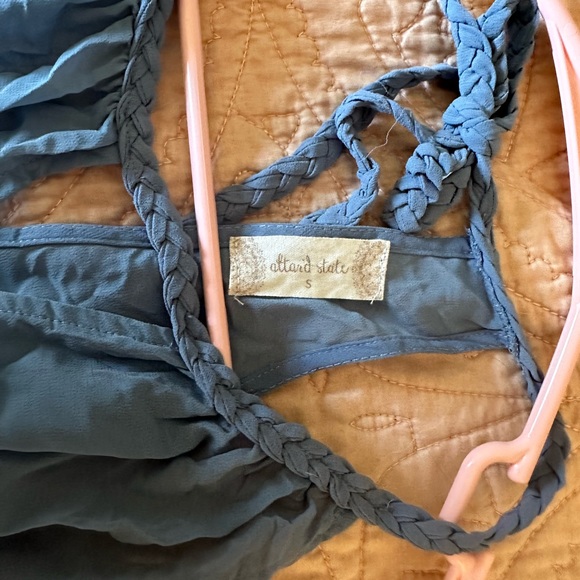 Altar’d State blue lace top - Picture 4 of 5